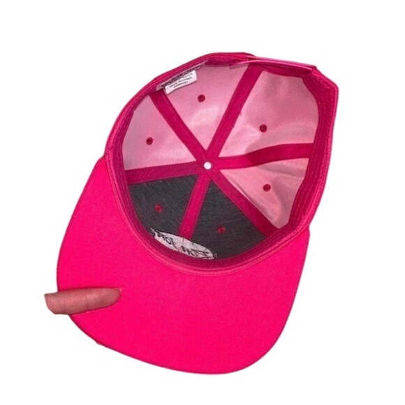 Ron Jon Surf Flat Bill Hat Neon Pink - Picture 7 of 8